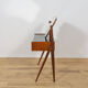 Mid-Century Teak Dressing Table with Mirror by Arne Vodder for Ølholm Møbelfabrik, Denmark, 1960s