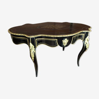 Napoleon iii Boulle school style table