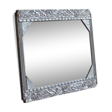 Mirror art deco floral roses and leaves 36c49cm
