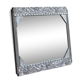 Mirror art deco floral roses and leaves 36c49cm