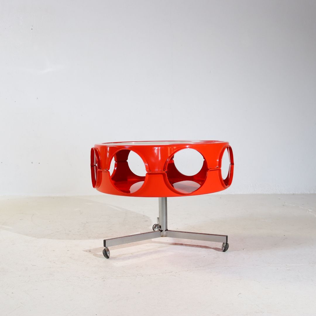 Space Age Curver Rotobar trolley