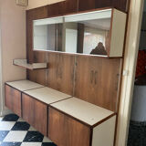 Louis Paolozzi modular bookcase wall system