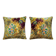 Set of 2 vintage kilim cushion covers 51x51 cm
