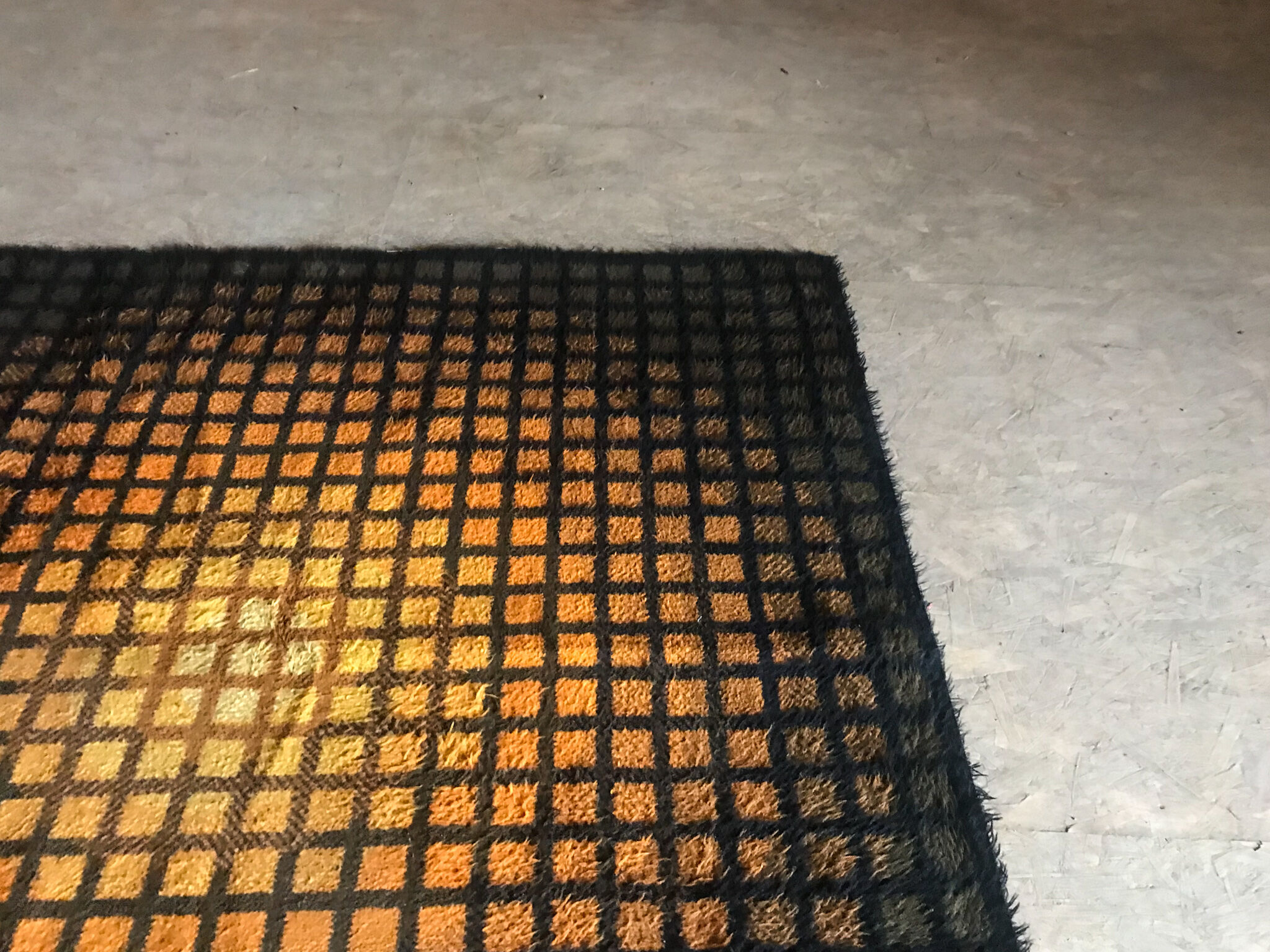 Tapis by Verner Panton pour Unika Vaev, 1960. Tapis de designer en Laine de Rya