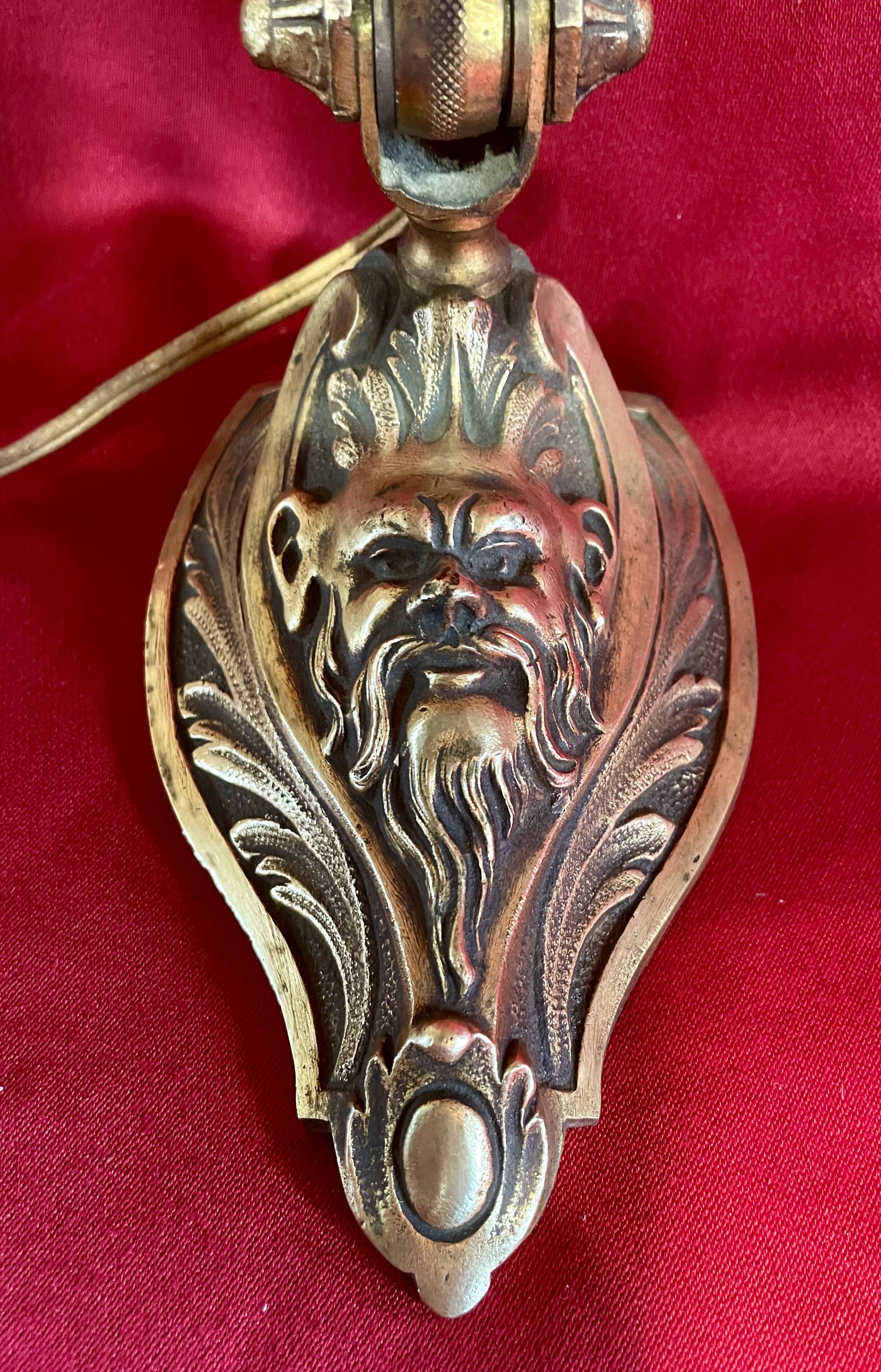 Desk lamp, stamped, 1930