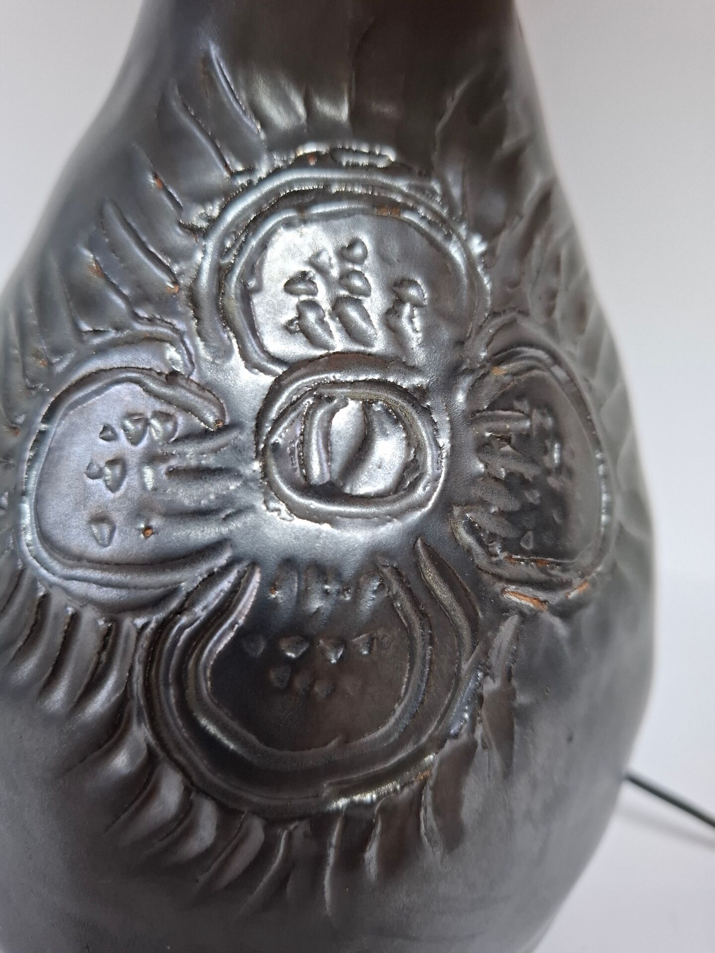 Lampe céramique vintage
