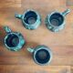 Set of 4 Vallauris type cups