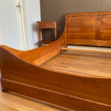 Lit bateau et chevet