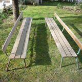 Kindergarten bench with 2.14 m file