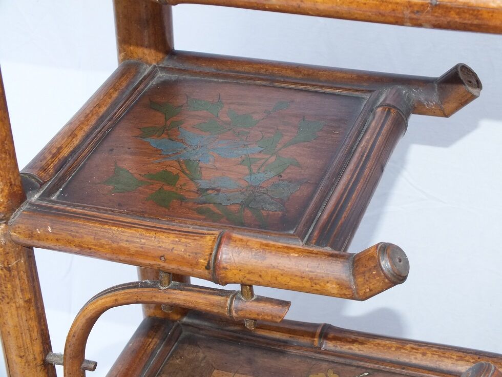 1900 extreme oriental bamboo Cabinet