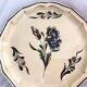 Decorative plate from Salins France, Epinal decor 25.5 cm