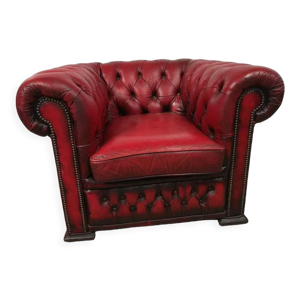 Fauteuil chesterfield