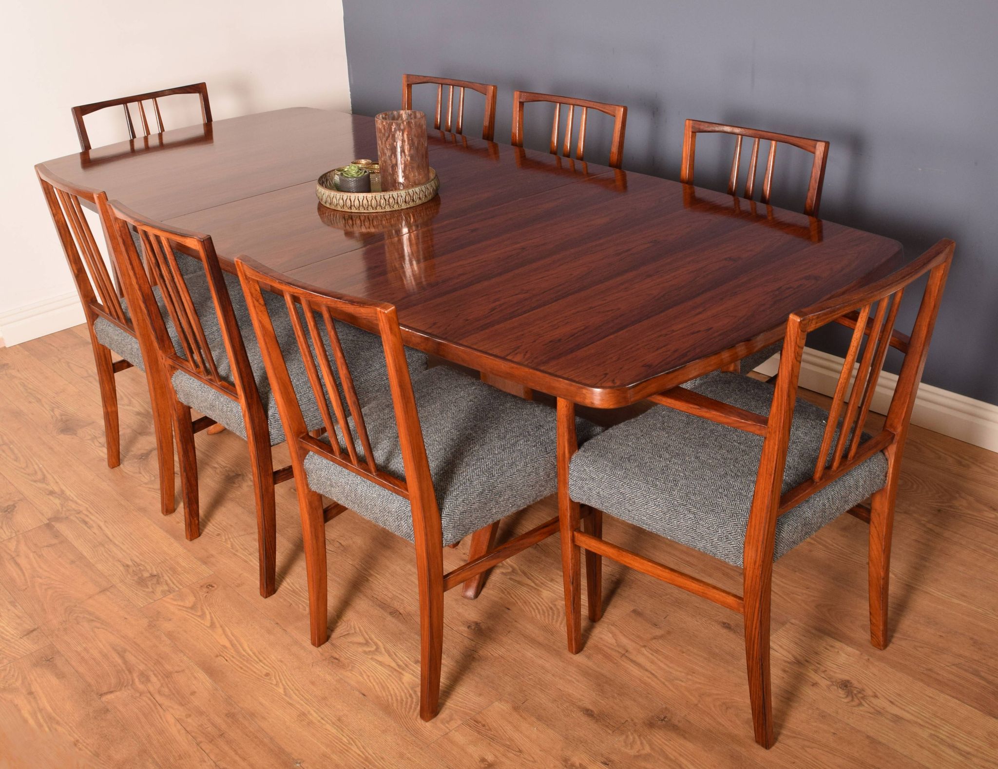Dining table and 8 chairs
