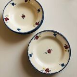 Assiettes plates et creuses