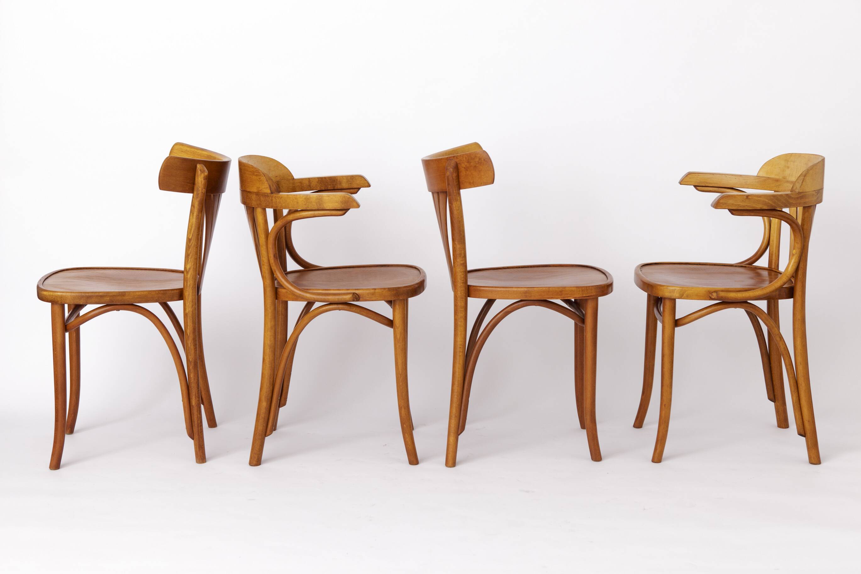 Vintage Chairs by Radomsko ZMG, Poland, Bentwood, Beech, 1970s