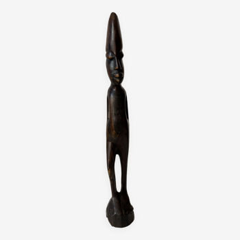 African ebony wooden statuette