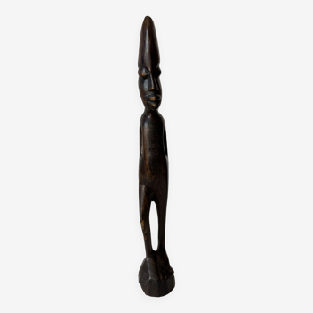 Statuette en bois ébène africaine