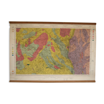 Carte topographique de l'État-Major de Limoges et ses environs - 1907