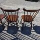 6 western beech chairs from the 1960s