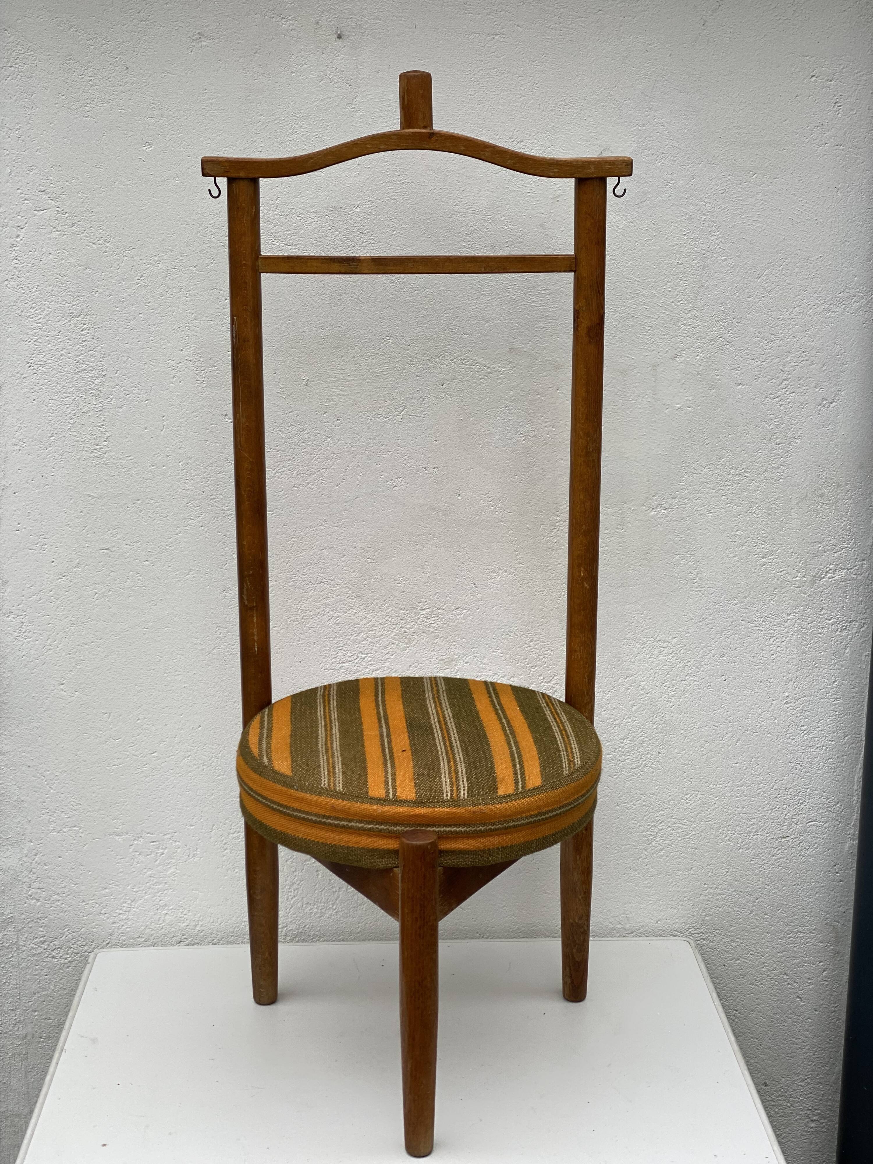 Vintage pine wood hungarian dressboy