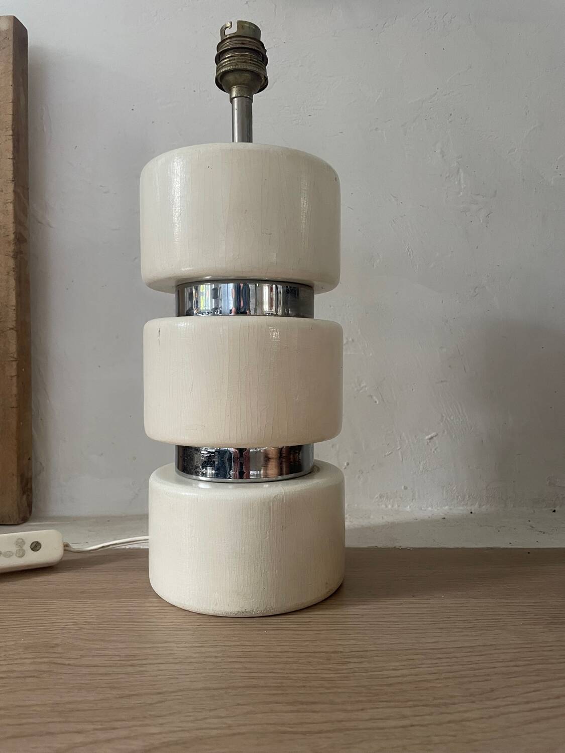 Pied de lampe années 70