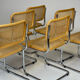 Set of 6 Marcel Breuer B32 model chairs