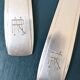 Solid silver fork and spoon Ernest Prost Paris, 1920s-1930s