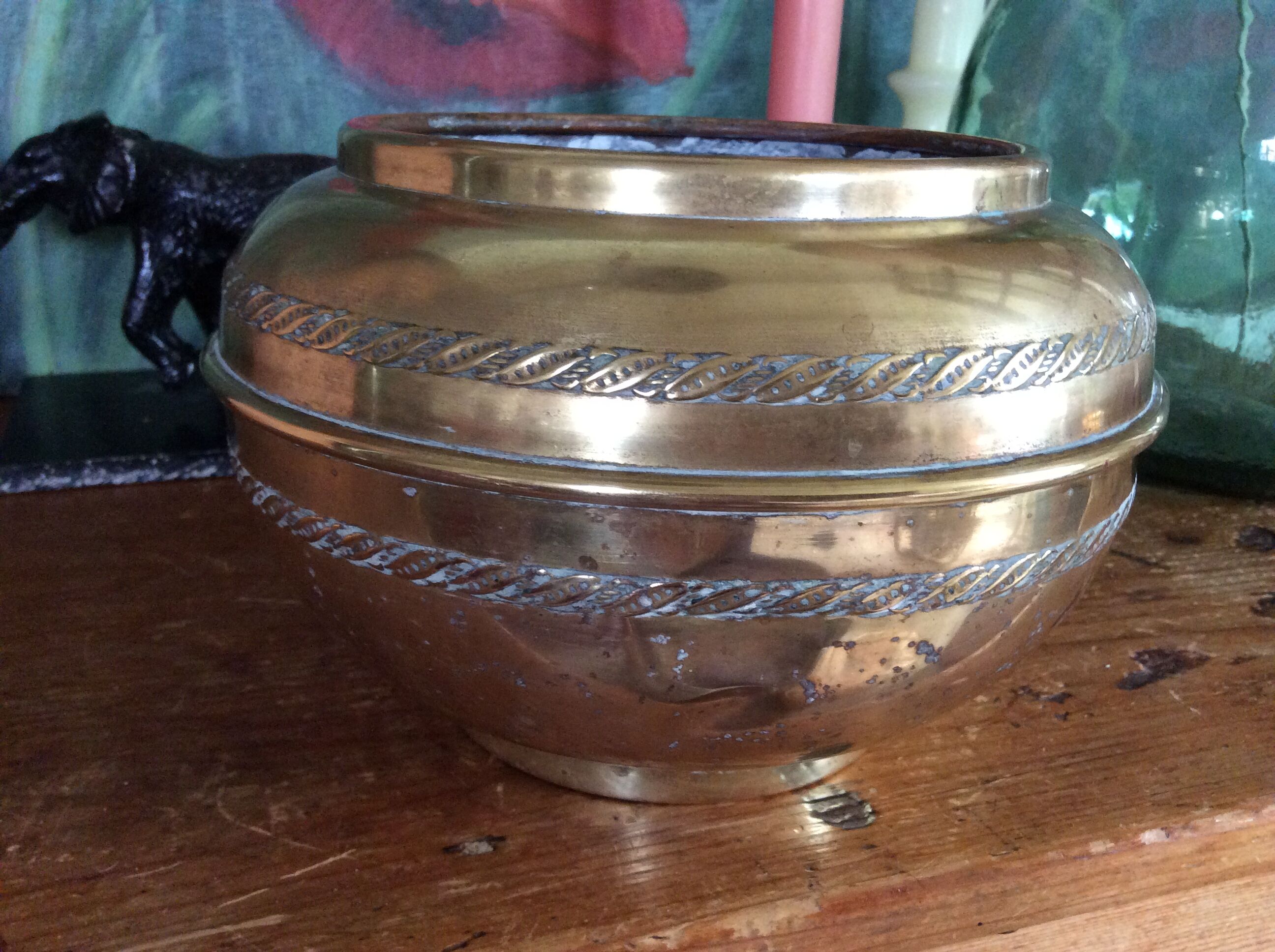Copper pot cover