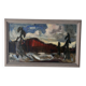 Painting by Per Olof Zachrisson 1960’s, Scandinavian Modern
