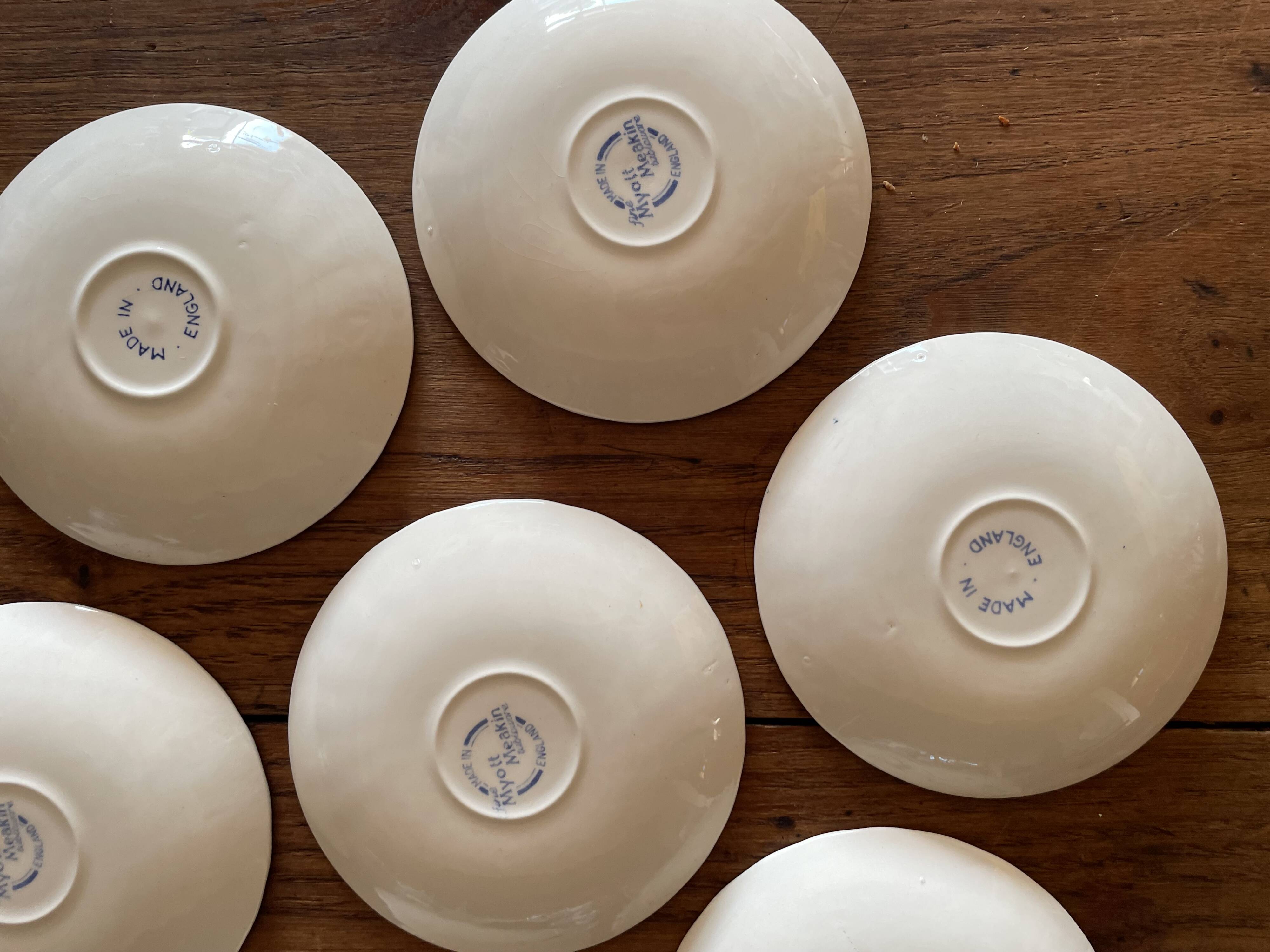 Service à café anglais Staffordshire