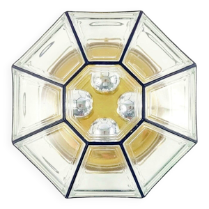 Grand plafonnier en verre