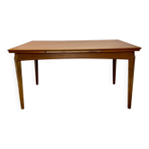 Scandinavian extendable teak table
