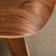 Chauffeuse Charles & Ray Eames LCW Walnut pour Herman Miller