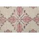1970s Turkish Oushak Handmade Wool Cotton Beige Area Rug 134x211