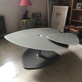 Double tray double tray coffee table