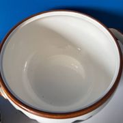 Set of Boch La Louvière salad bowls and dishes, Kimono model, 1970