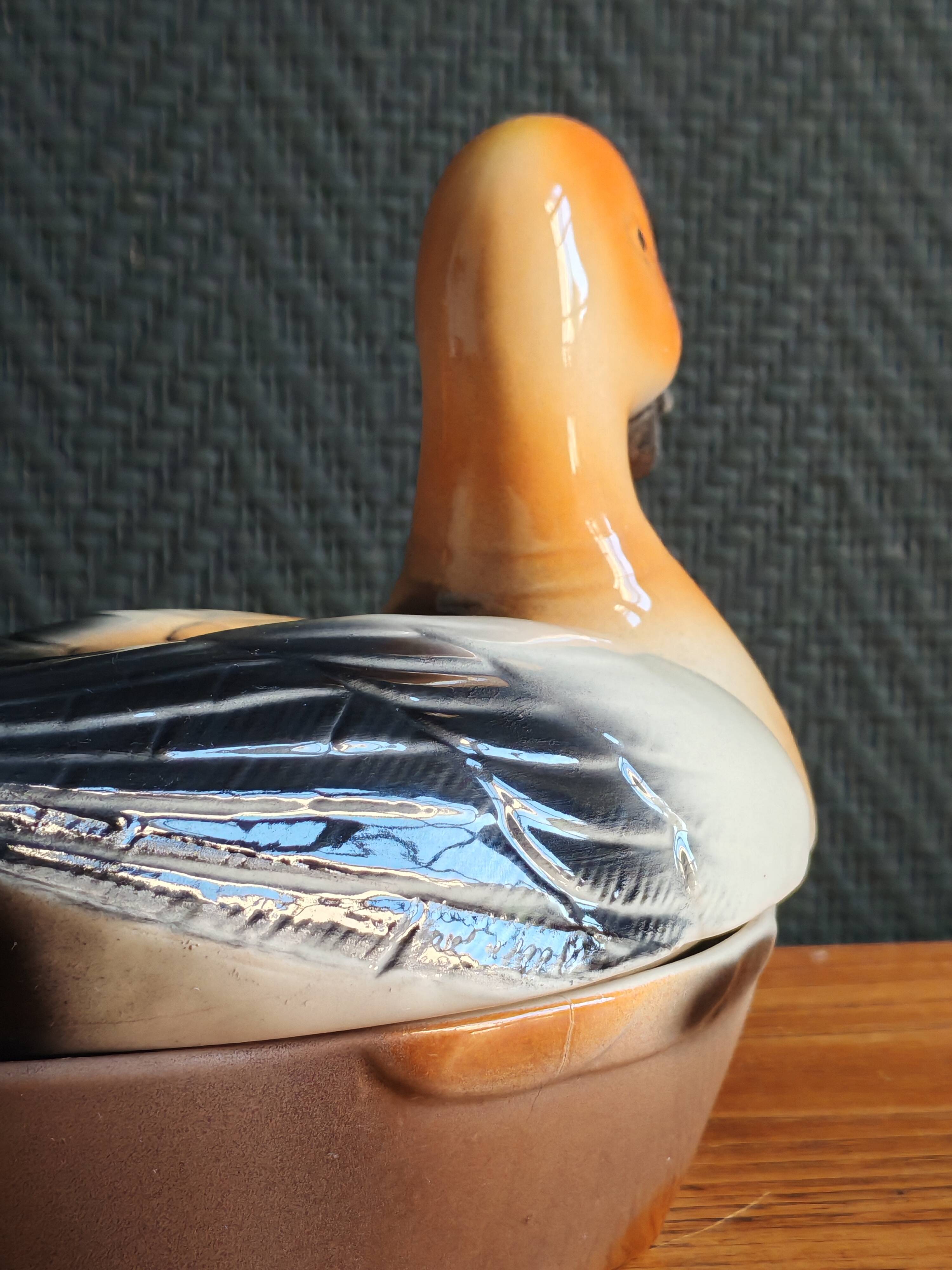 Vintage Duck Terrine in Ceramic – Artisanal Foie Gras Dish