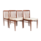 Mid-Century Danish Teak Dining Chairs, 1960s, Set of 4