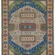 Turkish Handknotted Wool Oushak Rug 273 cm x 364 cm