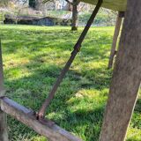 Table pliante ancienne en bois