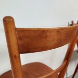 8 vintage bistro chairs 60s