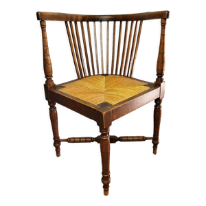 chaise d'angle bois &