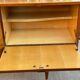 Buffet enfilade scandinave bois massif et palissandre  laquée 220cm 1960