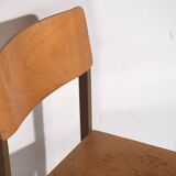 Vintage chaise longues (circa 1950). Set of 4 pieces