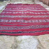 100% Handmade Berber Kilim Rug in Wool 151x231cm