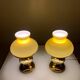 Art deco table lamps, Italy 1930s, set of two
