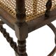 Antique Barley Twist, Rattan Seated Captains Chair easy chair Classic