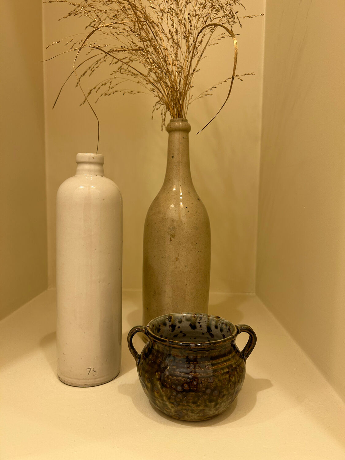 Pot en grès vintage