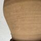Persimmon glazed terracotta oil jar
