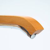 4 Bauhaus wicker chairs, in the style of Marcel Breuer, stackable